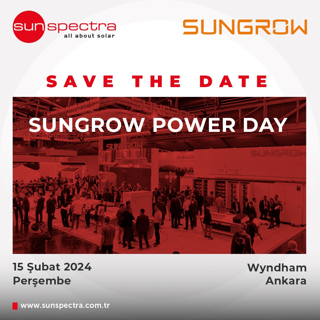 Sungrow Europe Türkiye ve Sunspectra Enerji Özel Etkinliği