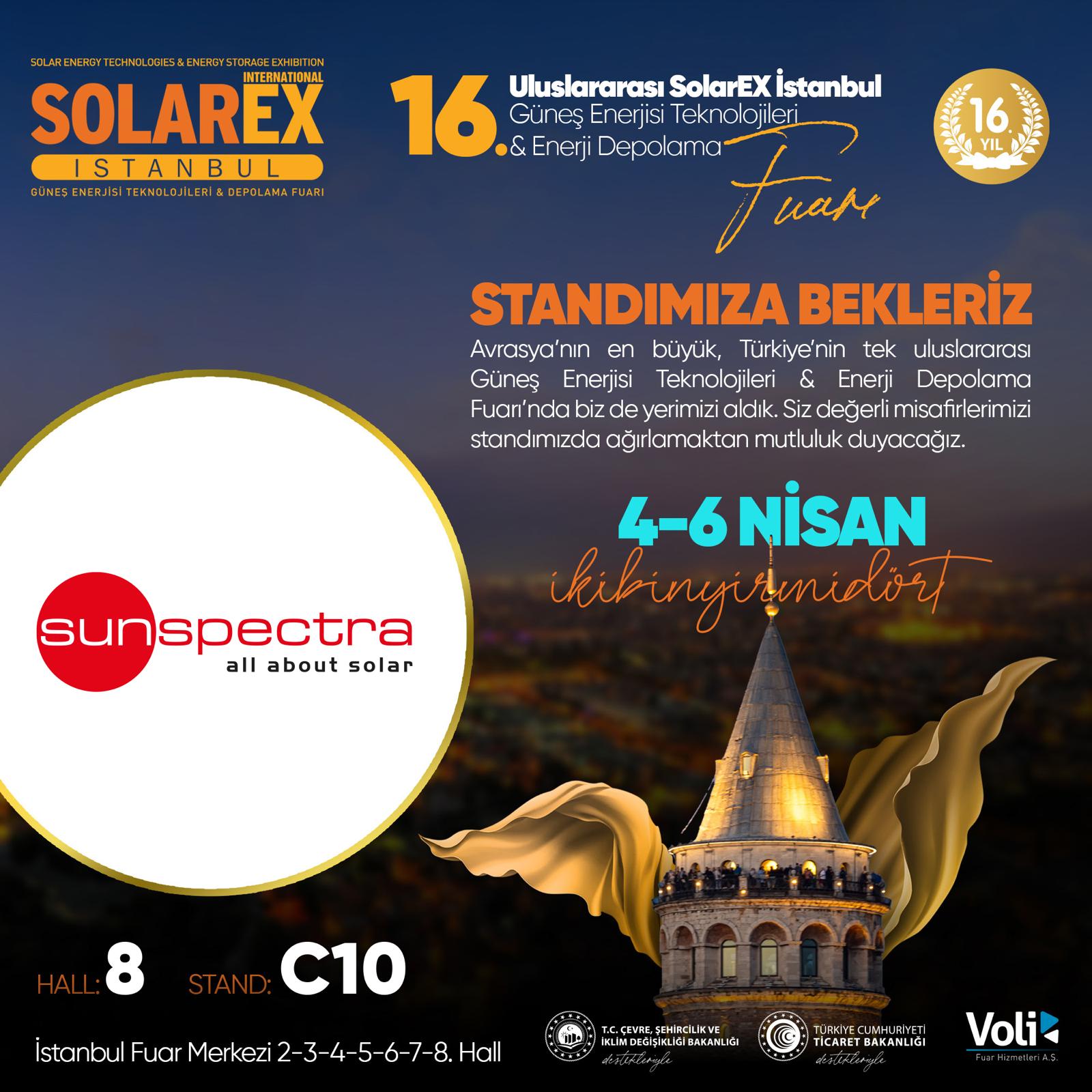 SolarEX fuarı 4-6 Nisan tarihleri arasında İstanbul’da.